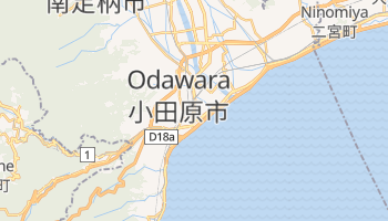 Odawara - szczegółowa mapa Google
