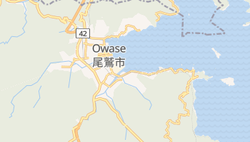 Owase - szczegółowa mapa Google