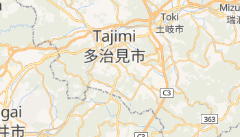 Tajimi - szczegółowa mapa Google