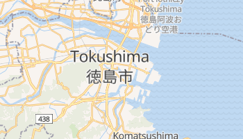Tokushima - szczegółowa mapa Google