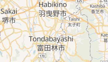 Tondabayashi - szczegółowa mapa Google