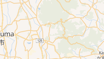 Tsukuba - szczegółowa mapa Google