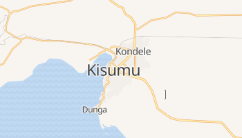 Kisumu - szczegółowa mapa Google
