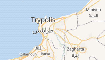 Trypolis - szczegółowa mapa Google