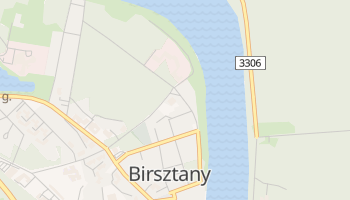 Birsztany - szczegółowa mapa Google