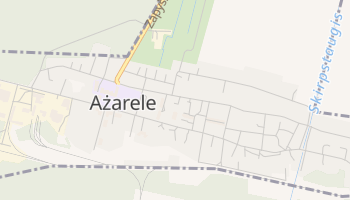 Ażarele - szczegółowa mapa Google