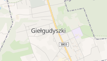 Giełgudyszki - szczegółowa mapa Google