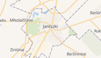 Janiszki - szczegółowa mapa Google