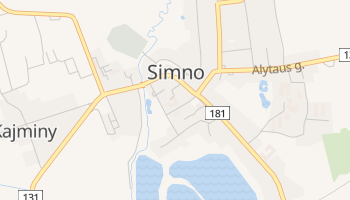 Simno - szczegółowa mapa Google