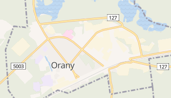 Orany - szczegółowa mapa Google