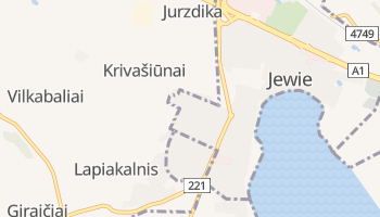 Jewie - szczegółowa mapa Google