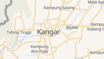 Kangar - szczegółowa mapa Google