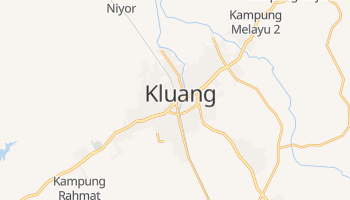 Kluang - szczegółowa mapa Google
