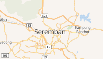 Seremban - szczegółowa mapa Google