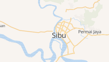 Sibu - szczegółowa mapa Google