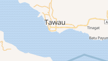 Tawau - szczegółowa mapa Google