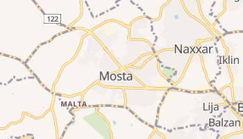 Mosta - szczegółowa mapa Google