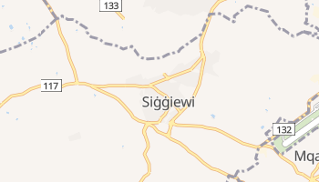 Siġġiewi - szczegółowa mapa Google