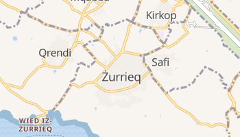 Żurrieq - szczegółowa mapa Google