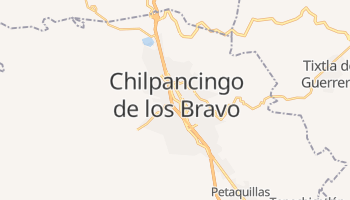 Chilpancingo de los Bravo - szczegółowa mapa Google
