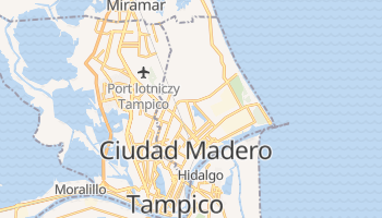 Ciudad Madero - szczegółowa mapa Google