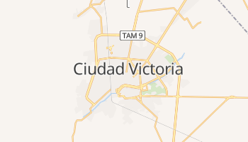 Ciudad Victoria - szczegółowa mapa Google