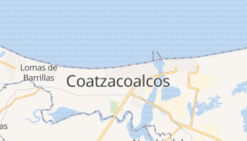 Coatzacoalcos - szczegółowa mapa Google