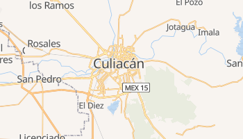 Culiacán - szczegółowa mapa Google