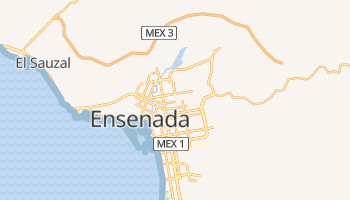Ensenada - szczegółowa mapa Google