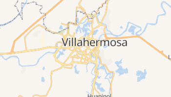 Villahermosa - szczegółowa mapa Google