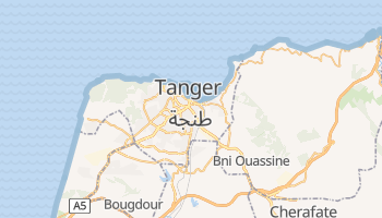 Tanger - szczegółowa mapa Google