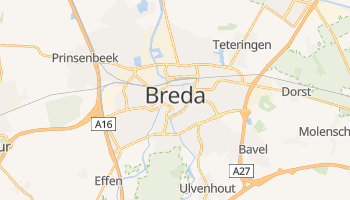 Breda - szczegółowa mapa Google