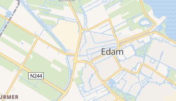 Edam - szczegółowa mapa Google