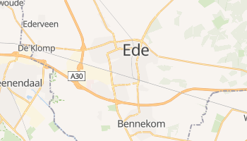 Ede - szczegółowa mapa Google