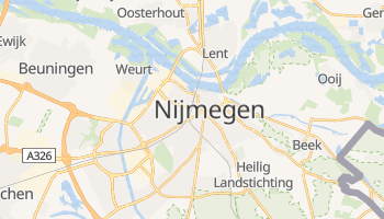 Nijmegen - szczegółowa mapa Google