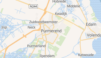 Purmerend - szczegółowa mapa Google
