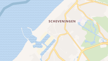 Scheveningen - szczegółowa mapa Google