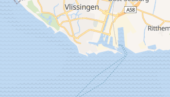 Vlissingen - szczegółowa mapa Google