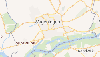 Wageningen - szczegółowa mapa Google