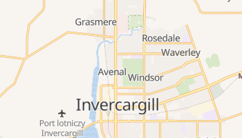 Invercargill - szczegółowa mapa Google
