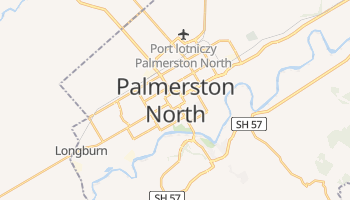 Palmerston North - szczegółowa mapa Google