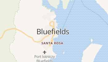 Bluefields - szczegółowa mapa Google