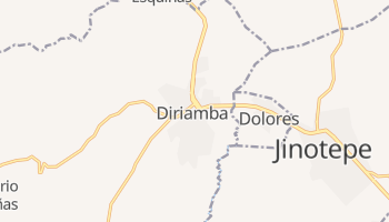 Diriamba - szczegółowa mapa Google