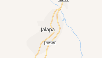 Jalapa - szczegółowa mapa Google