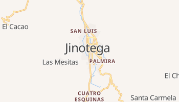 Jinotega - szczegółowa mapa Google