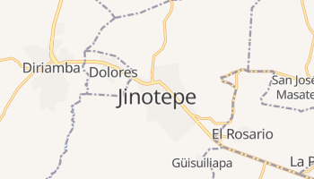 Jinotepe - szczegółowa mapa Google