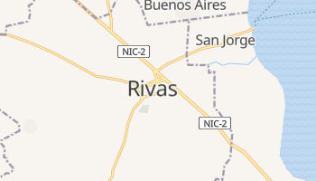 Rivas - szczegółowa mapa Google