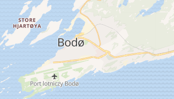 Bodo - szczegółowa mapa Google