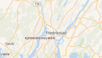 Fredrikstad - szczegółowa mapa Google