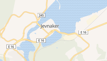 Jevnaker - szczegółowa mapa Google